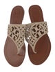 Tory Burch Leather Flip Flops