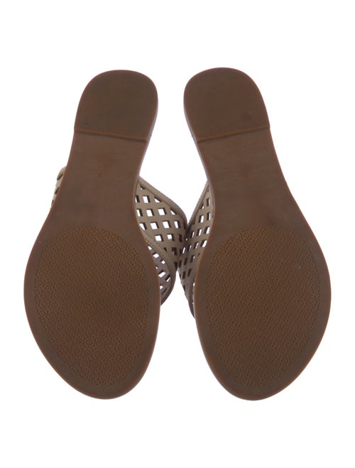 Tory Burch Leather Flip Flops