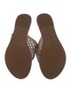 Tory Burch Leather Flip Flops