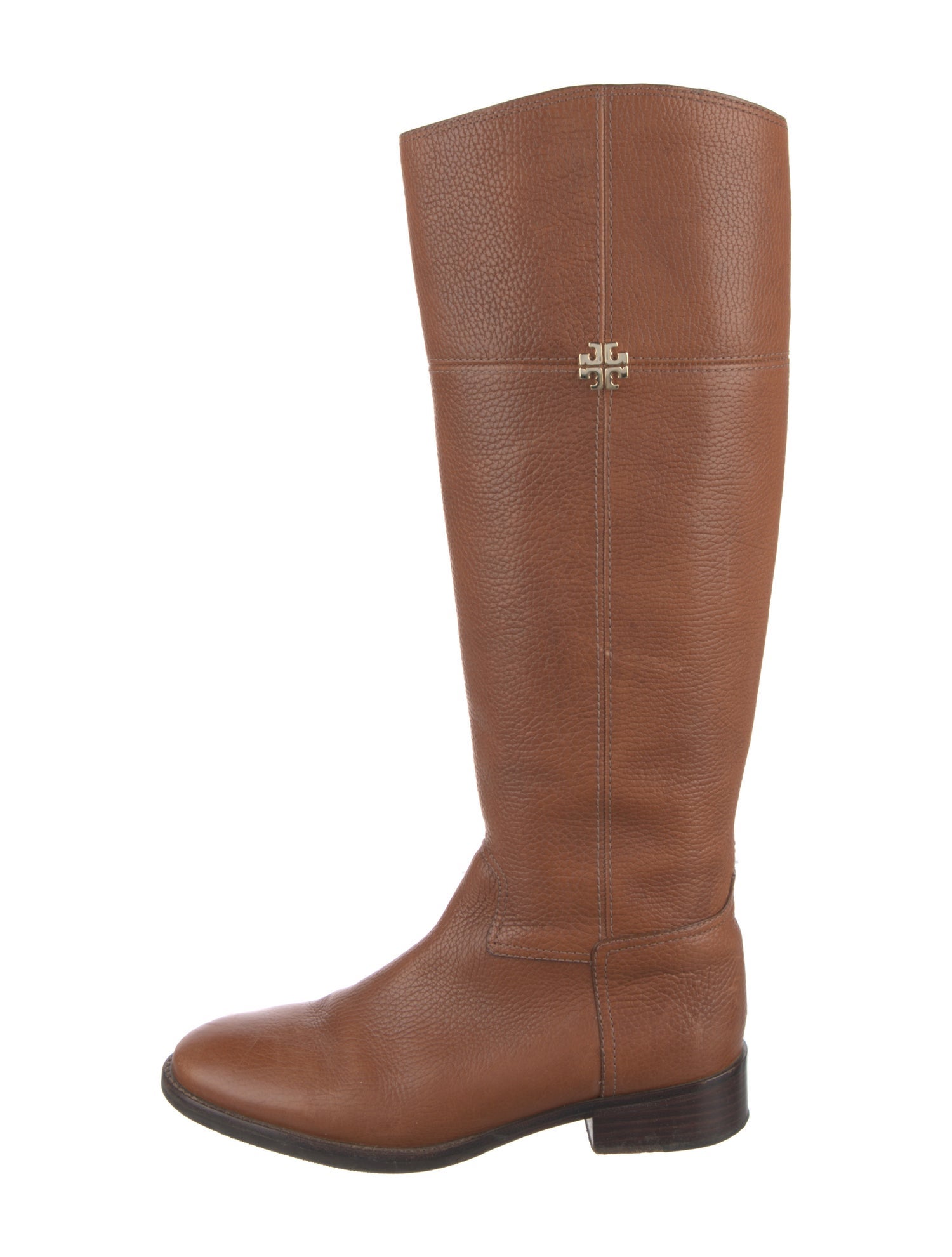 Tory Burch Leather Riding Boots