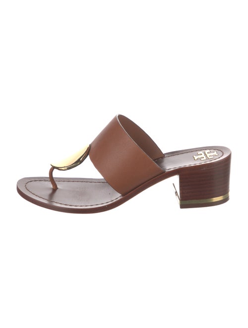 Tory Burch Leather Slides
