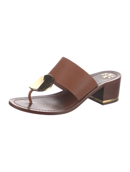 Tory Burch Leather Slides