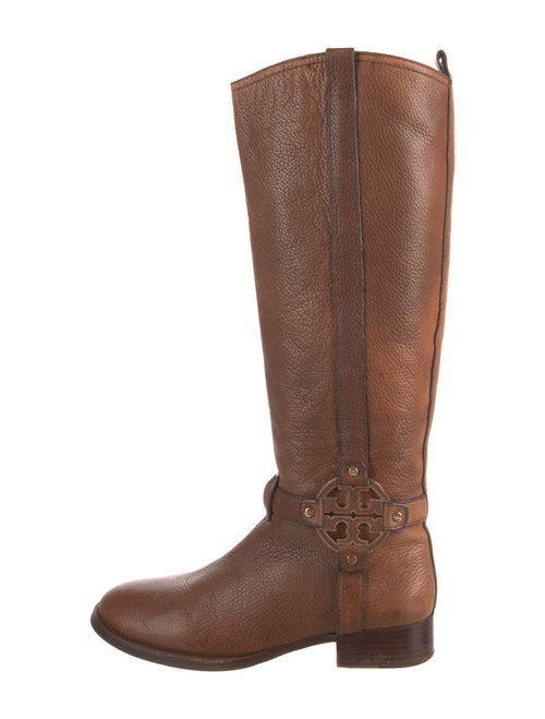 Tory Burch Leather Riding Boots