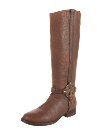 Tory Burch Leather Riding Boots