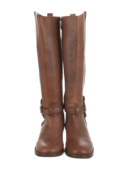 Tory Burch Leather Riding Boots