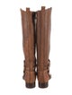 Tory Burch Leather Riding Boots