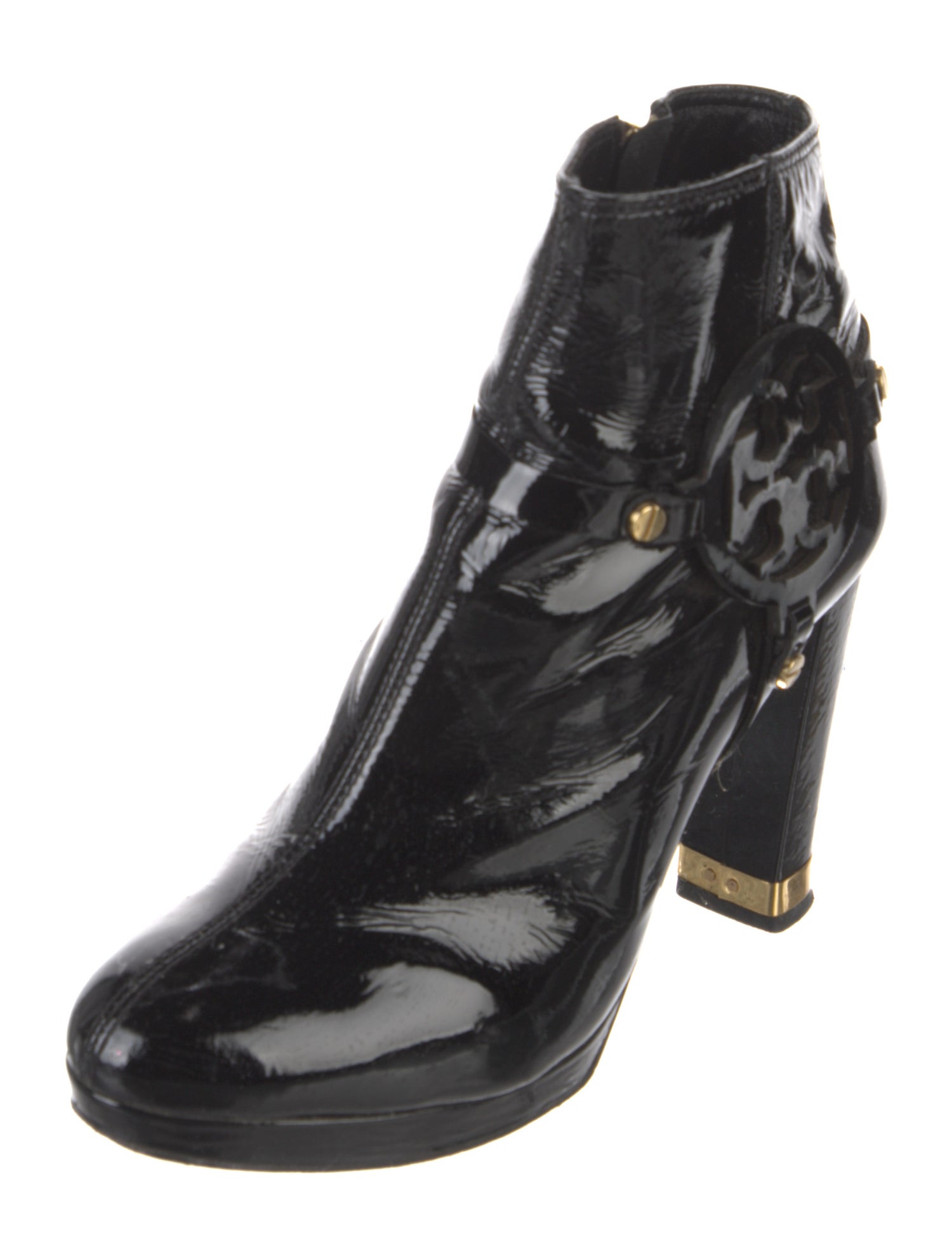 Tory Burch Patent Leather Boots