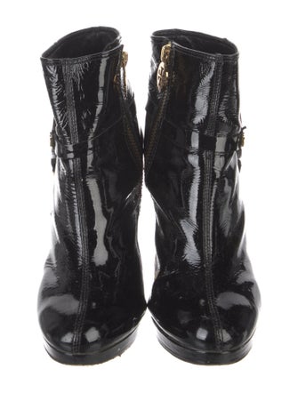 Tory Burch Patent Leather Boots