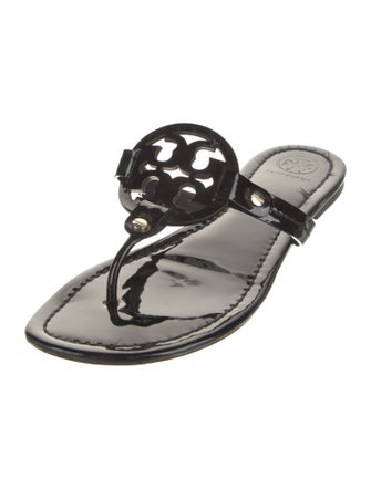 Tory Burch Patent Leather Slides