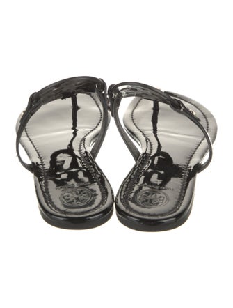 Tory Burch Patent Leather Slides