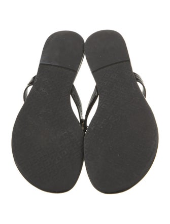 Tory Burch Patent Leather Slides