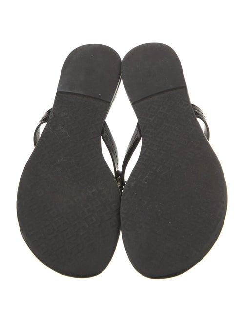 Tory Burch Patent Leather Slides