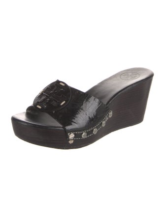 Tory Burch Patent Leather Slides