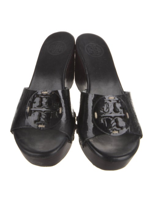 Tory Burch Patent Leather Slides