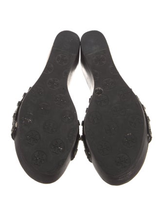 Tory Burch Patent Leather Slides