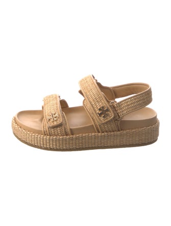 Tory Burch Raffia Espadrilles