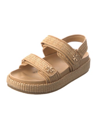 Tory Burch Raffia Espadrilles