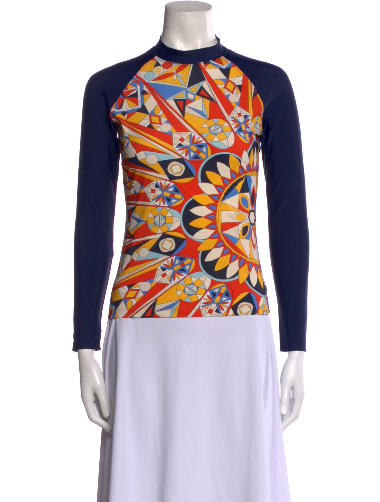 Tory Burch Silk Printed Top
