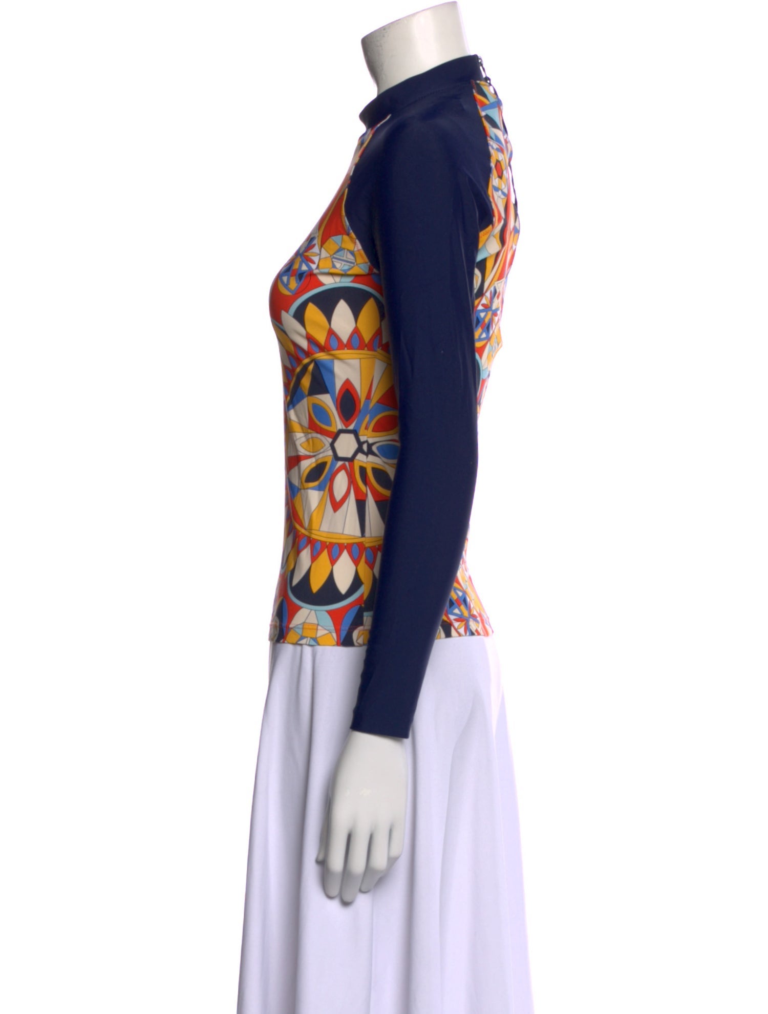 Tory Burch Silk Printed Top