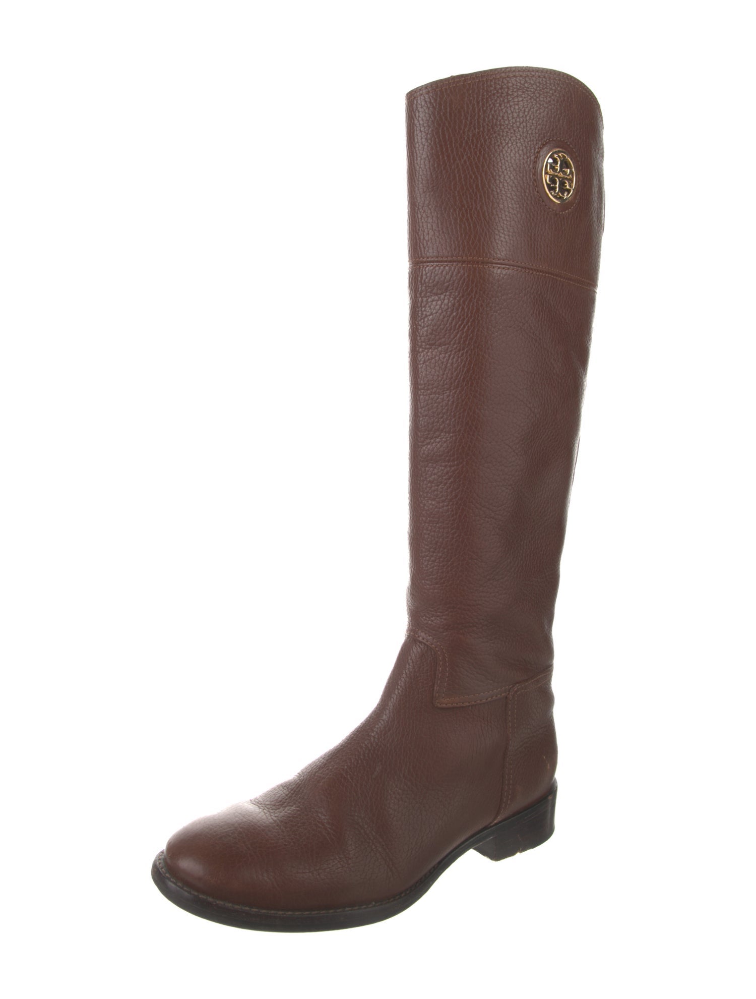 Tory Burch Leather Riding Boots