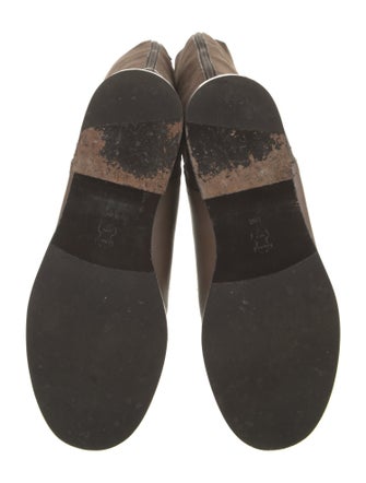 Tory Burch Suede Leather Trim Embellishment Riding Boots