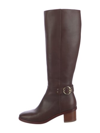 Tory Burch Leather Riding Boots