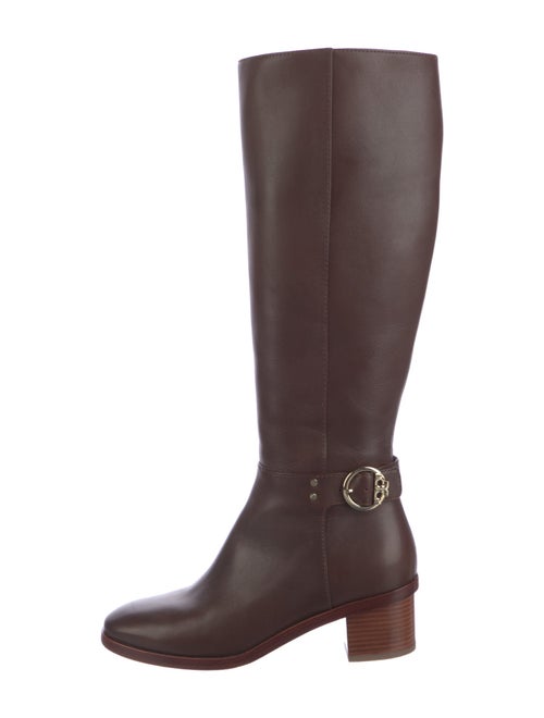 Tory Burch Leather Riding Boots