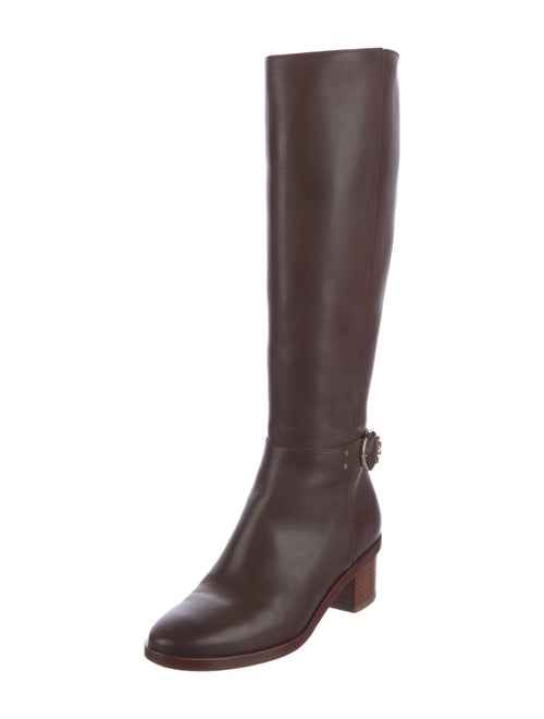 Tory Burch Leather Riding Boots
