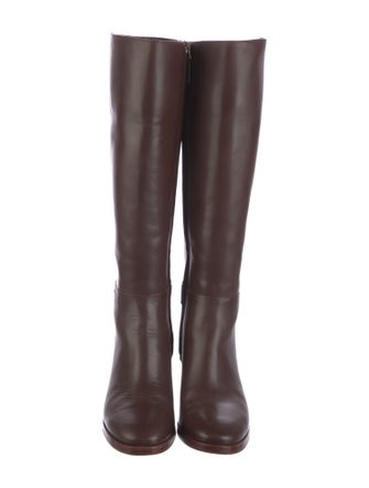 Tory Burch Leather Riding Boots