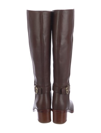 Tory Burch Leather Riding Boots