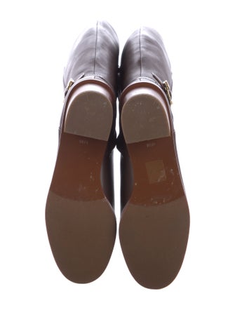 Tory Burch Leather Riding Boots