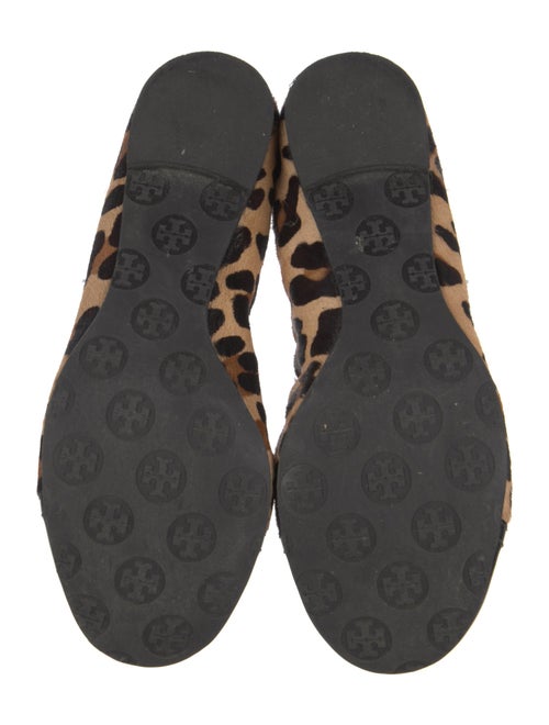 Tory Burch Ponyhair Animal Print Ballet Flats