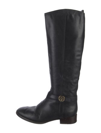 Tory Burch Leather Riding Boots