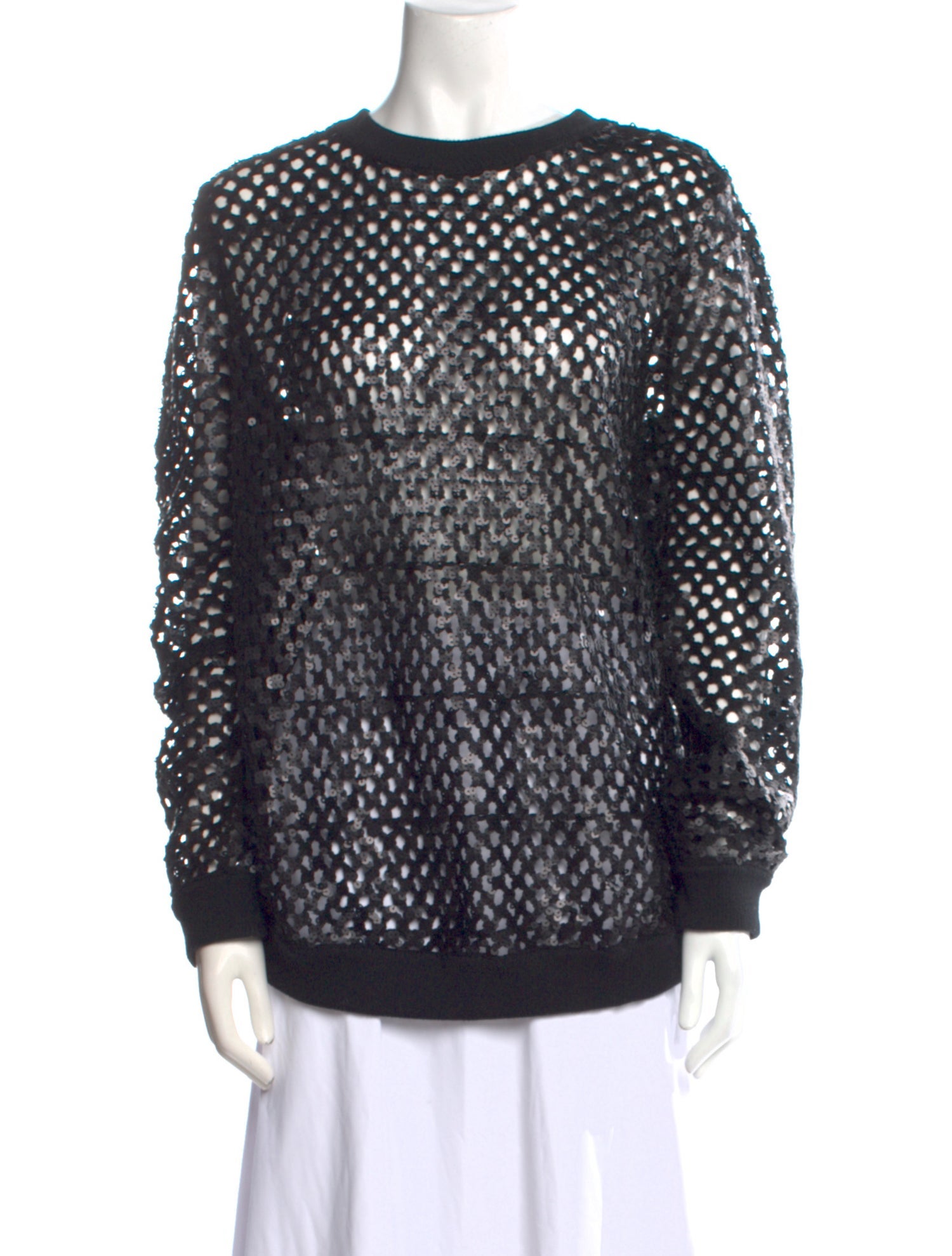 Tory Burch Merino Wool Scoop Neck Sweater