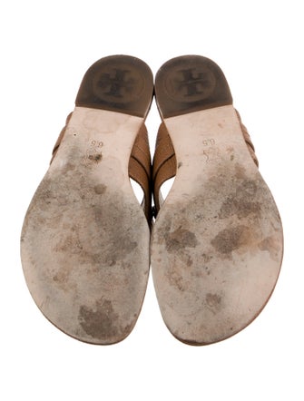 Tory Burch Leather Slides