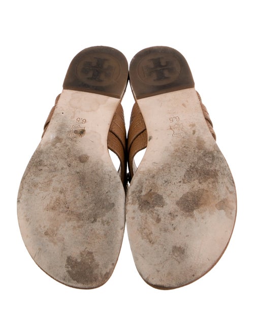 Tory Burch Leather Slides