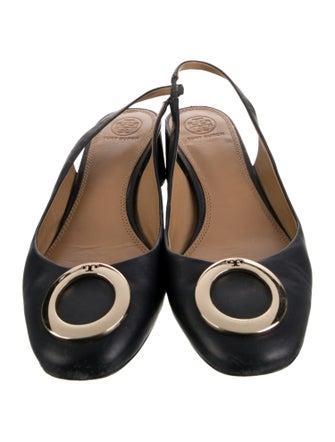 Tory Burch Leather Slingback Pumps