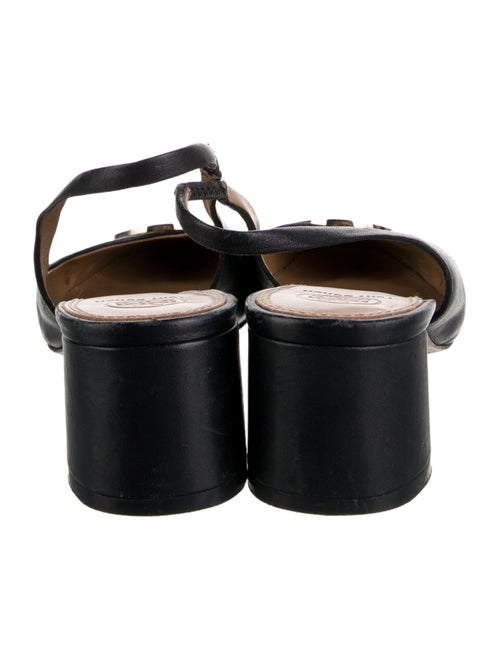 Tory Burch Leather Slingback Pumps