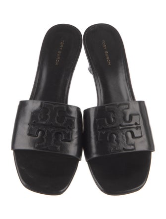 Tory Burch Leather Slides