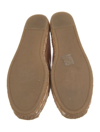 Tory Burch Leather Espadrilles