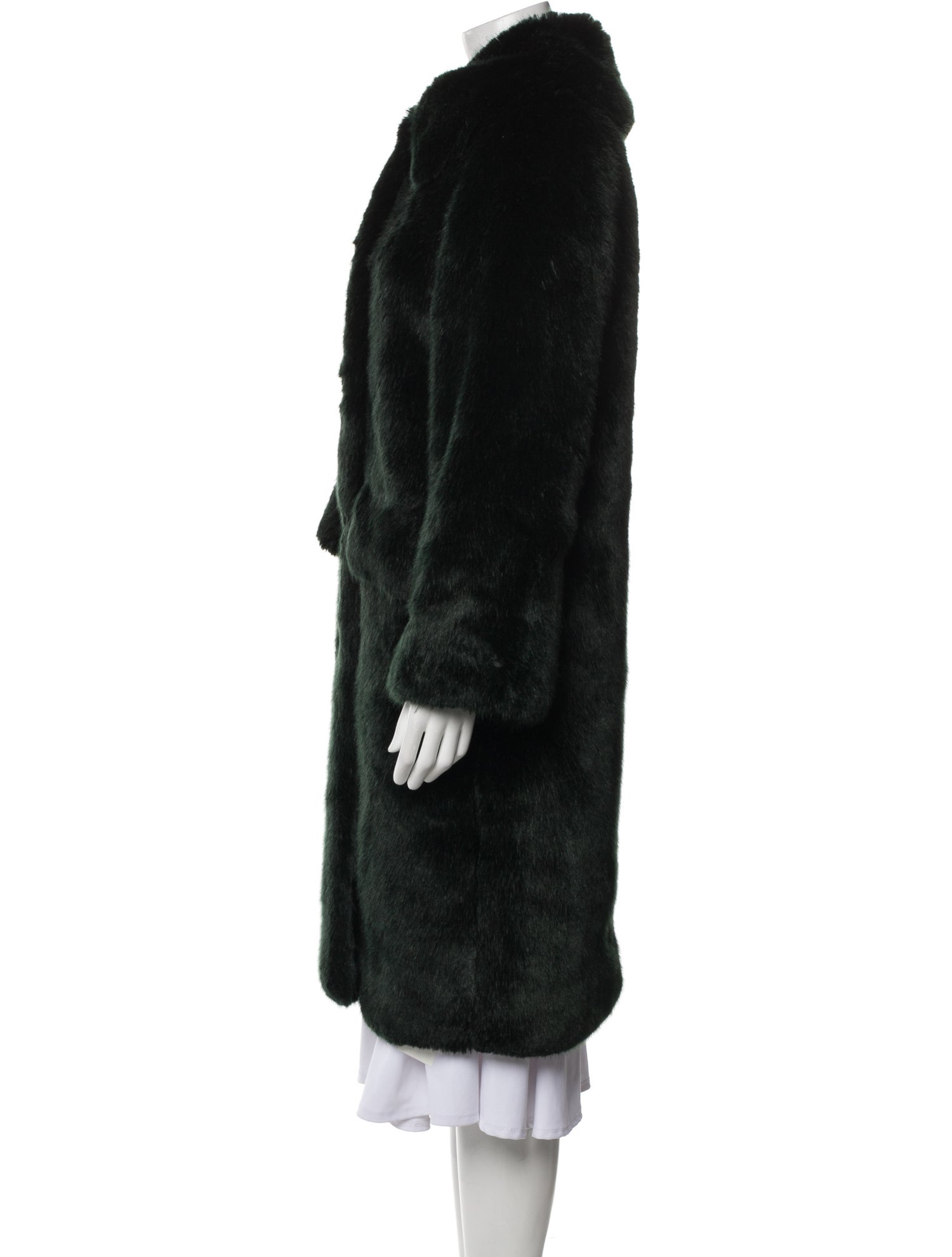 Tory Burch Faux Fur Faux Fur Coat