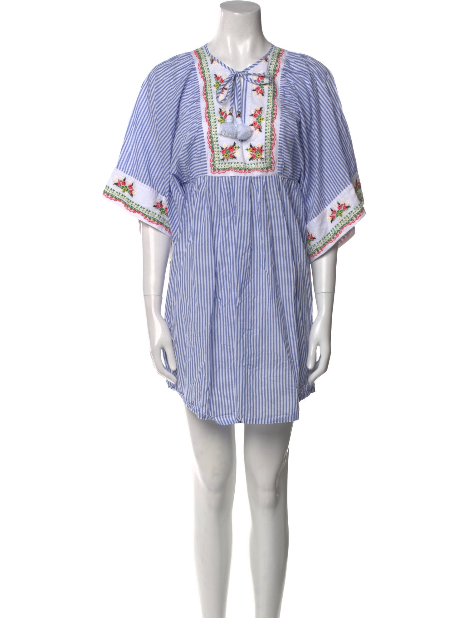 Tory Burch Striped Mini Dress