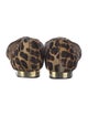 Tory Burch Ponyhair Animal Print Flats