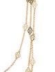 Tory Burch Multi-Strand Logo Necklace
