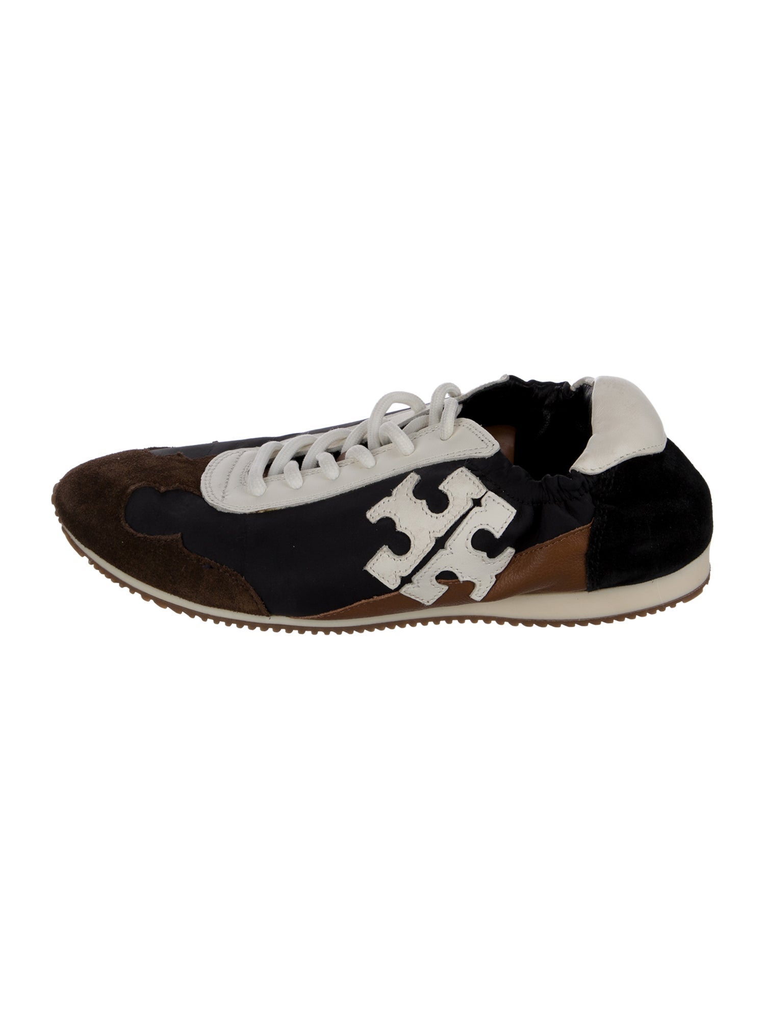 Tory Burch Suede Printed Sneakers