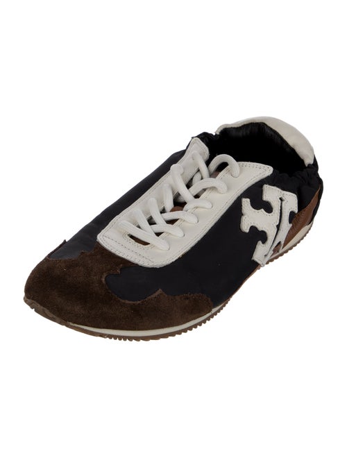Tory Burch Suede Printed Sneakers
