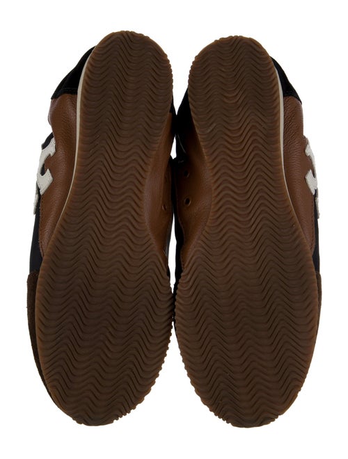 Tory Burch Suede Printed Sneakers