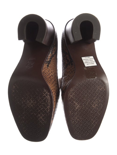 Tory Burch Leather Animal Print Pumps