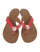 Tory Burch Patent Leather Flip Flops