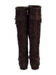 Tory Burch Suede Riding Boots